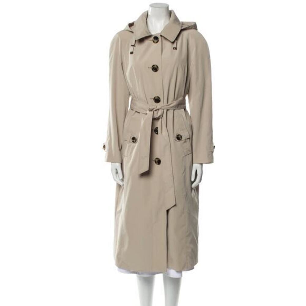 London Fog Trench Coat belted, women size L‎